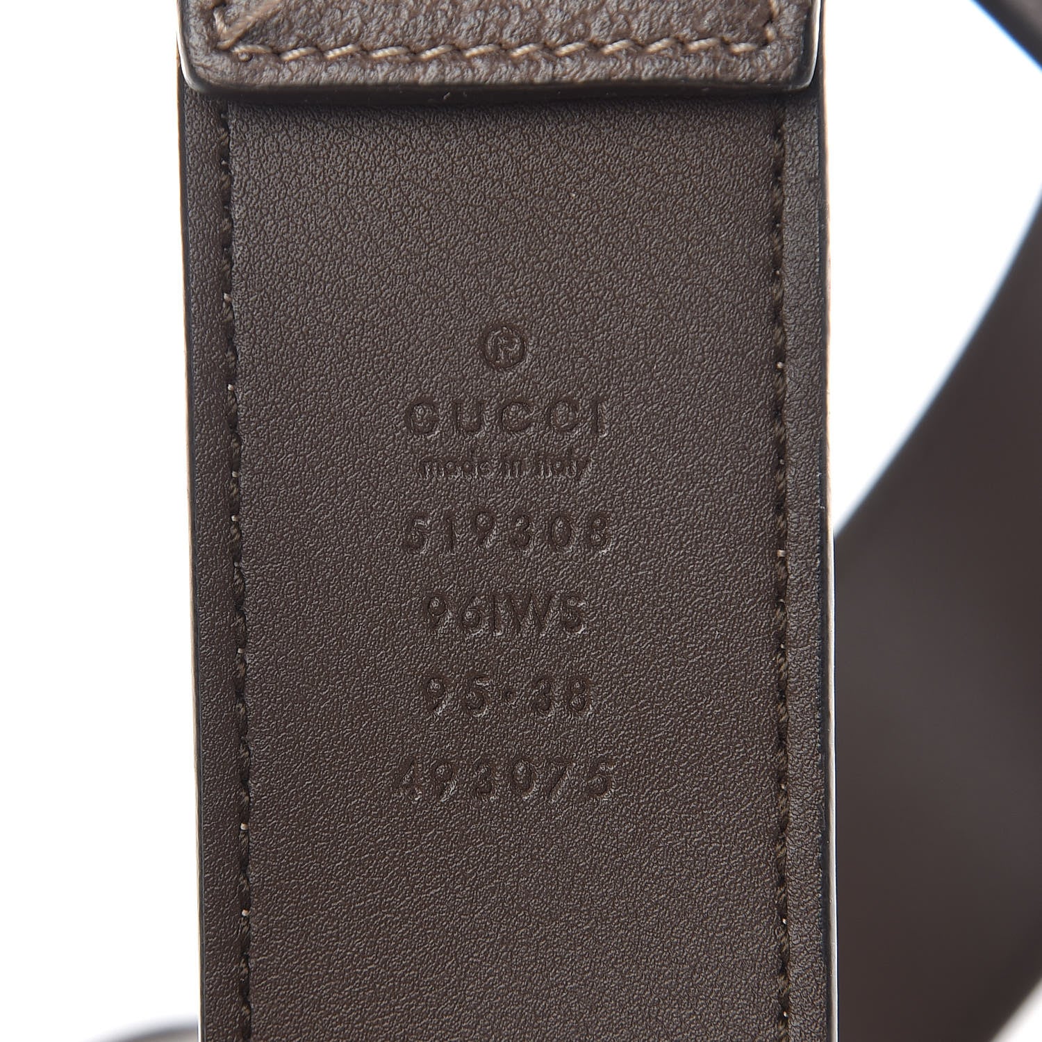 Gucci GG Supreme Monogram Ophidia Belted iPhone Case 95 38 Dark Brown 10 of 10