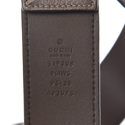 Gucci GG Supreme Monogram Ophidia Belted iPhone Case 95 38 Dark Brown 10 of 10
