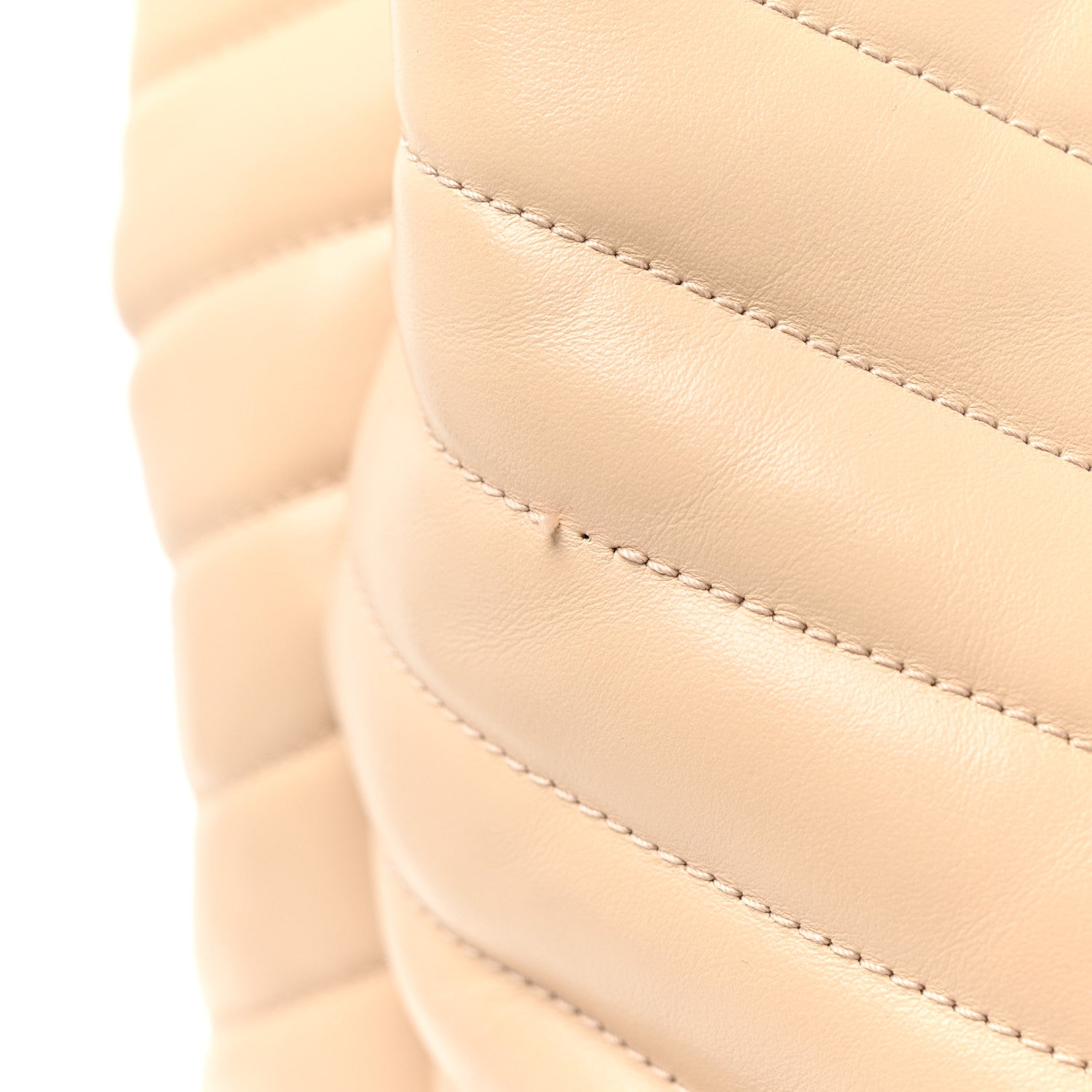 Saint Laurent Calfskin Y Quilted Monogram Large Loulou Shopper Nude Powder 13 of 14