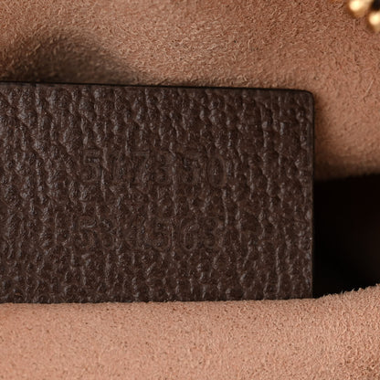 Gucci GG Supreme Monogram Web Mini Ophidia Shoulder Bag Brown 7 of 11