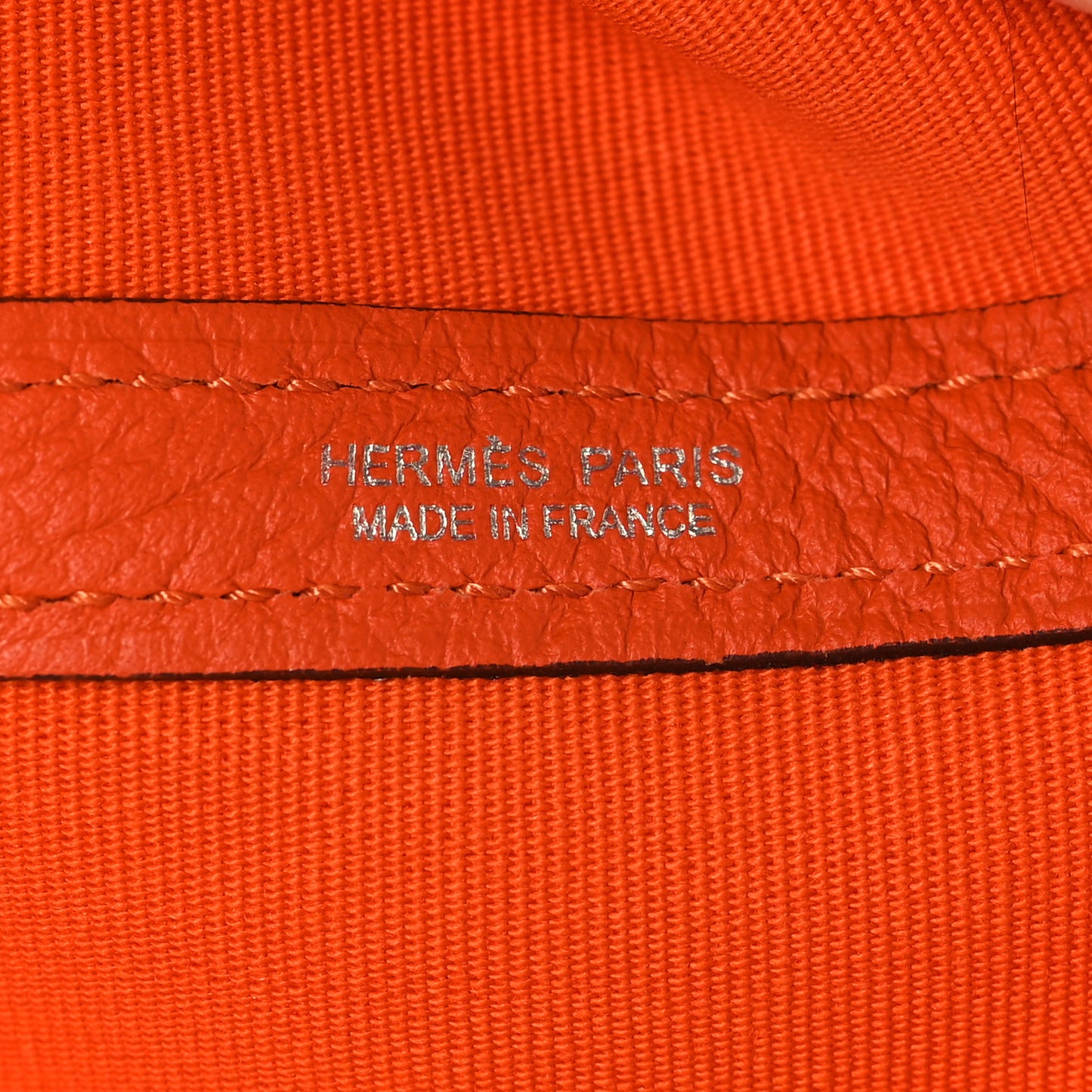 Toile Negonda Garden Party Tote 36 MM Orange