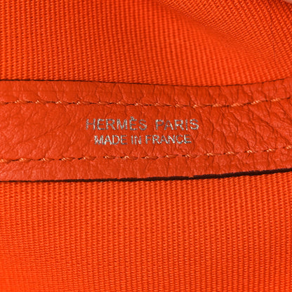 Hermes Toile Negonda Garden Party Tote 36 MM Orange 6 of 9