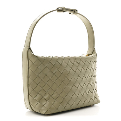 Bottega Veneta Calfskin Nappa Intrecciato Mini Wallace Travertine 2 of 9