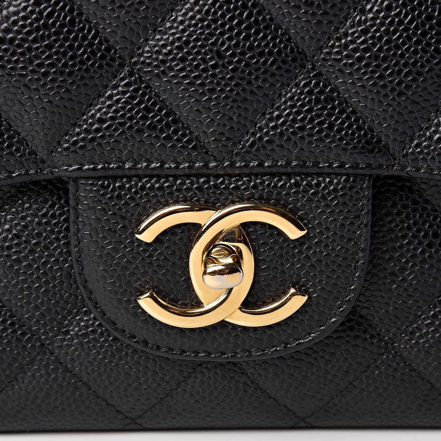 Chanel Caviar Quilted Maxi Double Flap Black 8 of 11