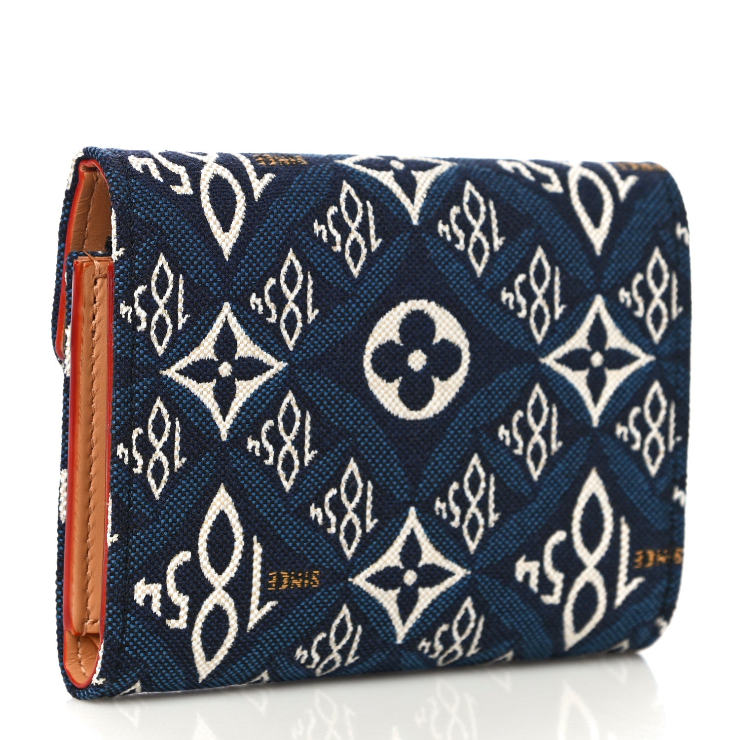 Louis Vuitton Jacquard Since 1854 Victorine Wallet Blue 3 of 10