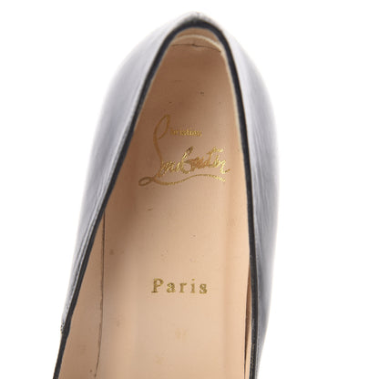 Christian Louboutin Kid Batignolles 100 Pumps 39 Black 6 of 7