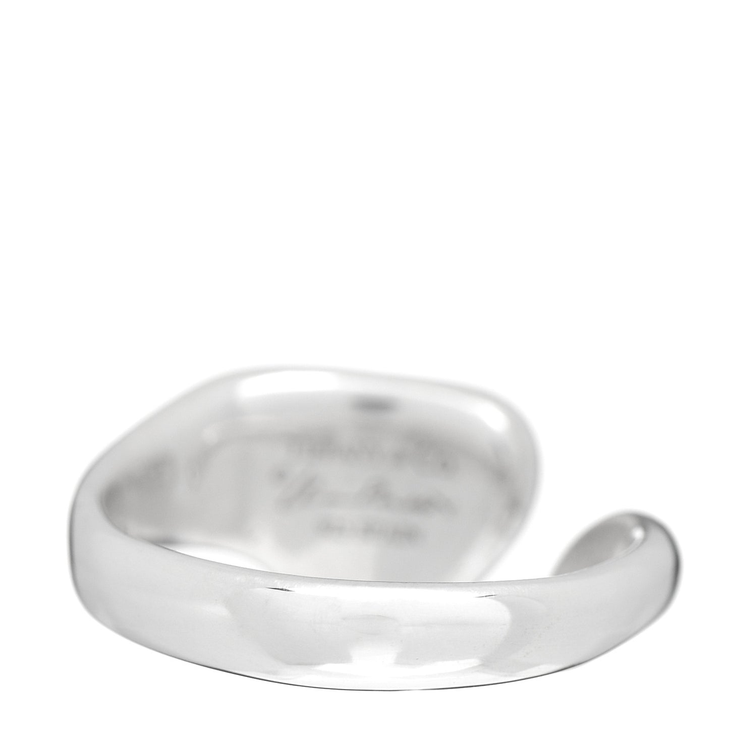 Sterling Silver Elsa Peretti Full Heart Ring 52 6