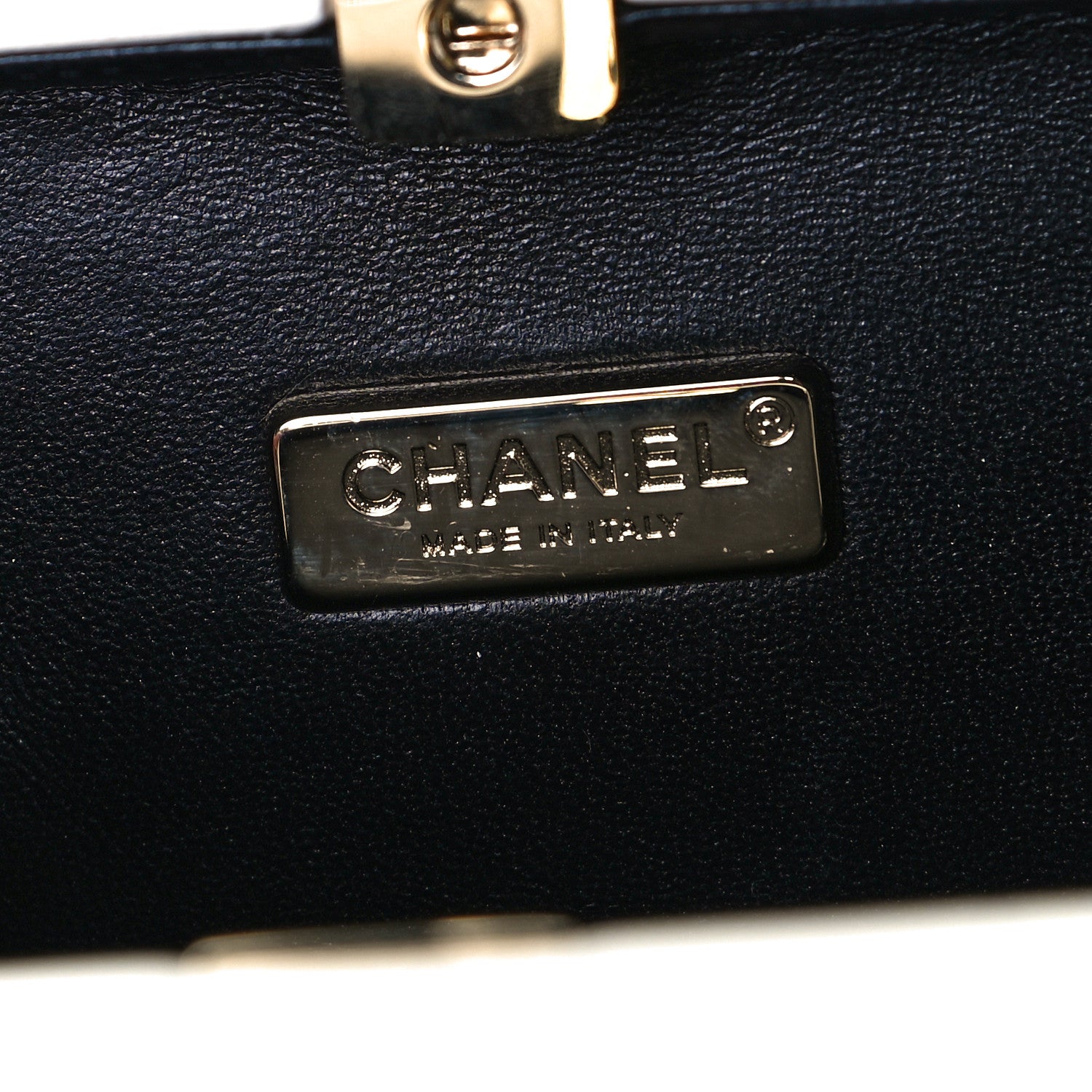 Chanel Lambskin No. 5 Perfume Box Evening Clutch White Black 7 of 9