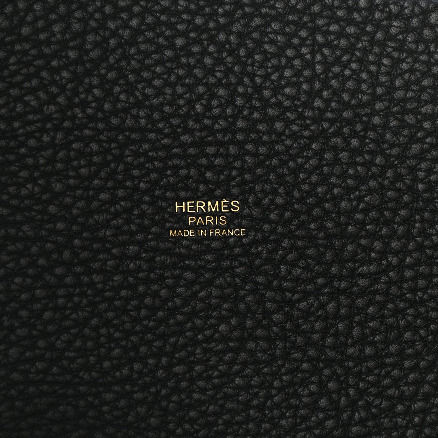 Hermes Taurillon Clemence Casaque Picotin Lock 22 MM Vert Cypres Bleu Nuit Black 6 of 11
