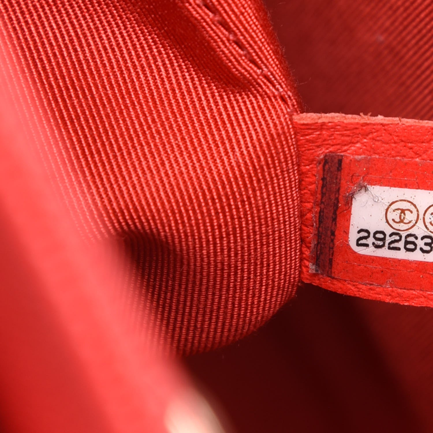 Chanel Caviar Quilted In Out Flap Shopping Tote Red 9 of 11