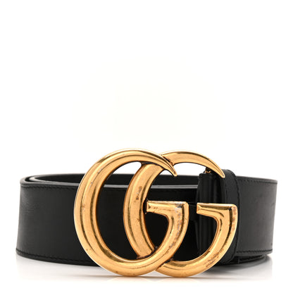Gucci Calfskin Double G 30mm Belt 70 28 Black 1 of 5
