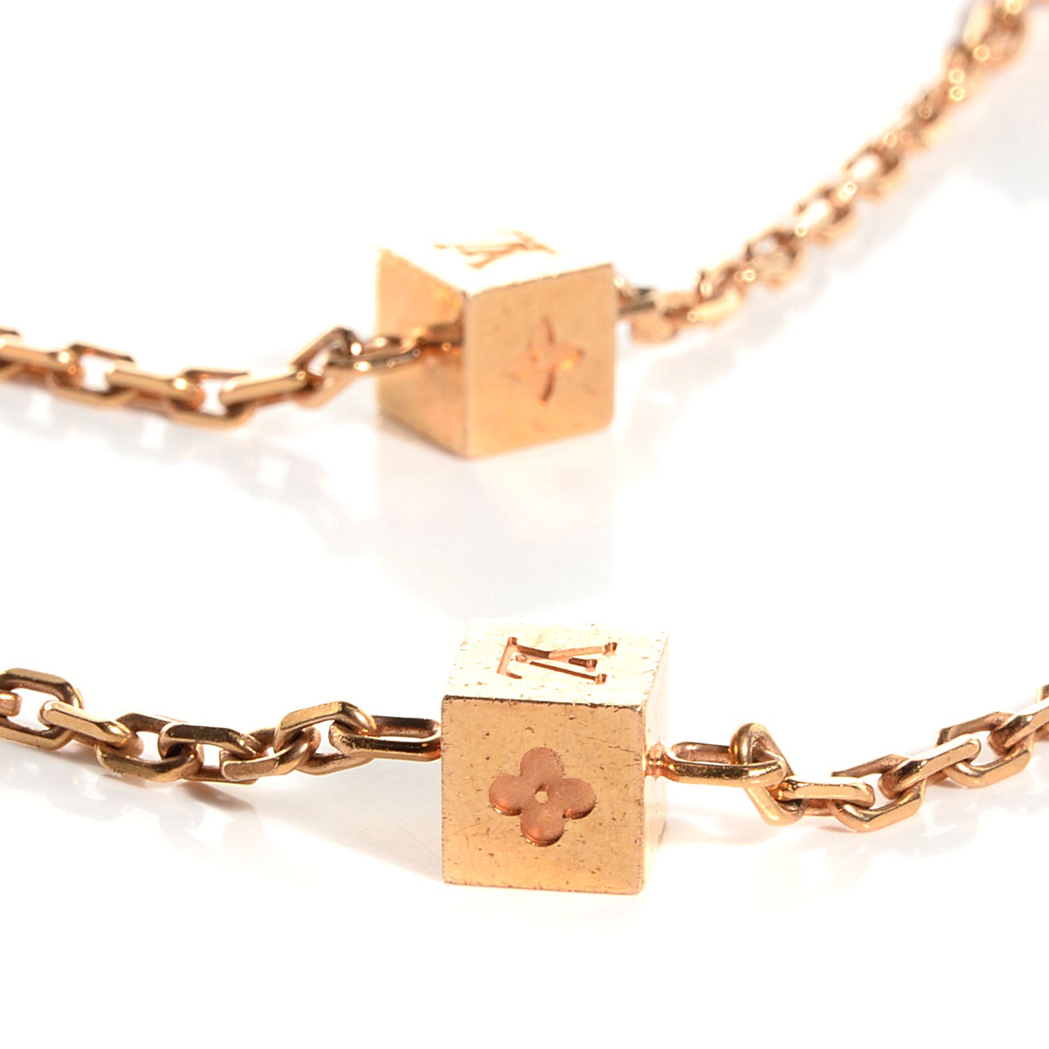 Louis Vuitton Swarovski Gamble Long Necklace Blush 6 of 7