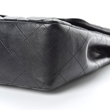 Chanel Lambskin Quilted Jumbo Single Flap Black 10 of 17