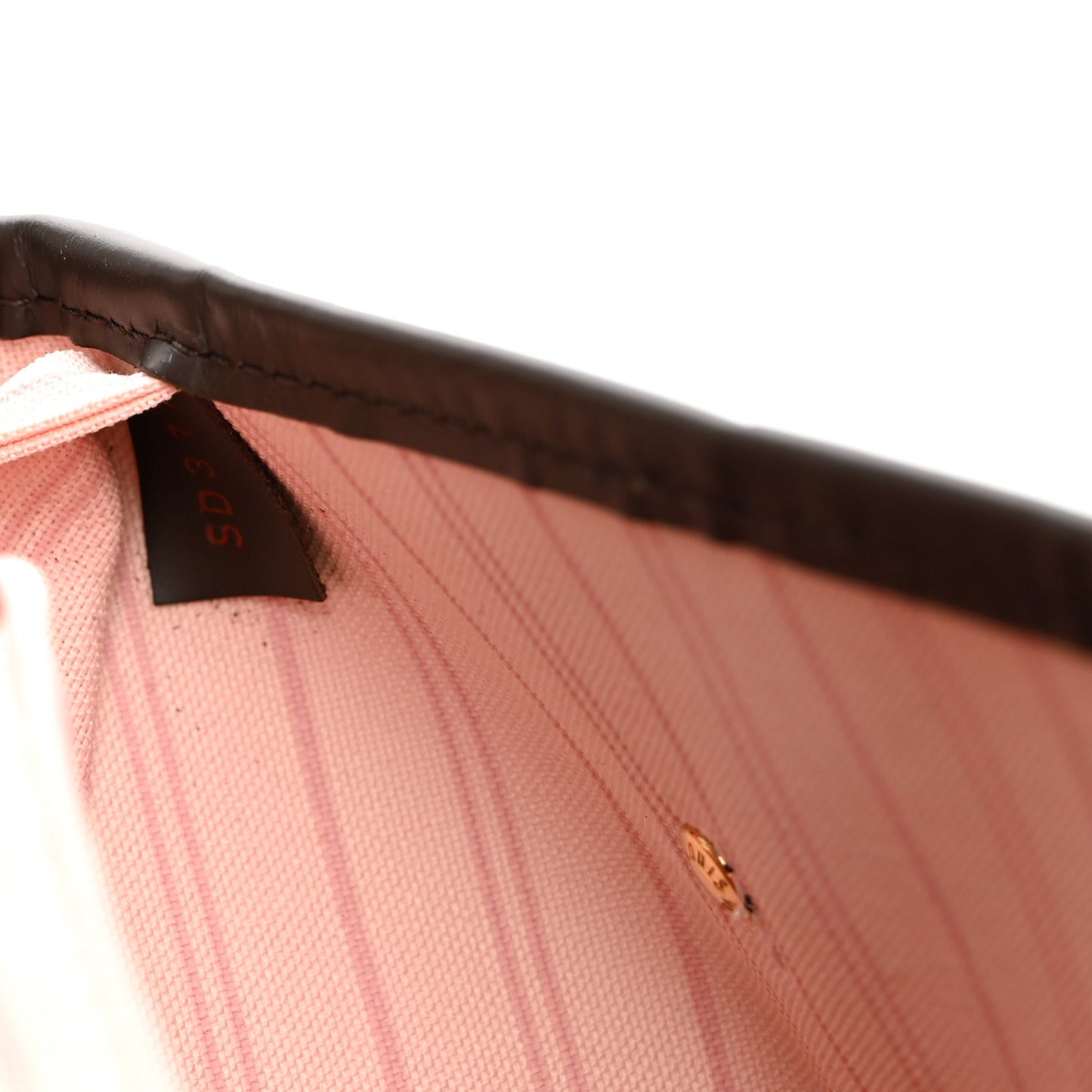 Damier Ebene Neo Neverfull MM Rose Ballerine