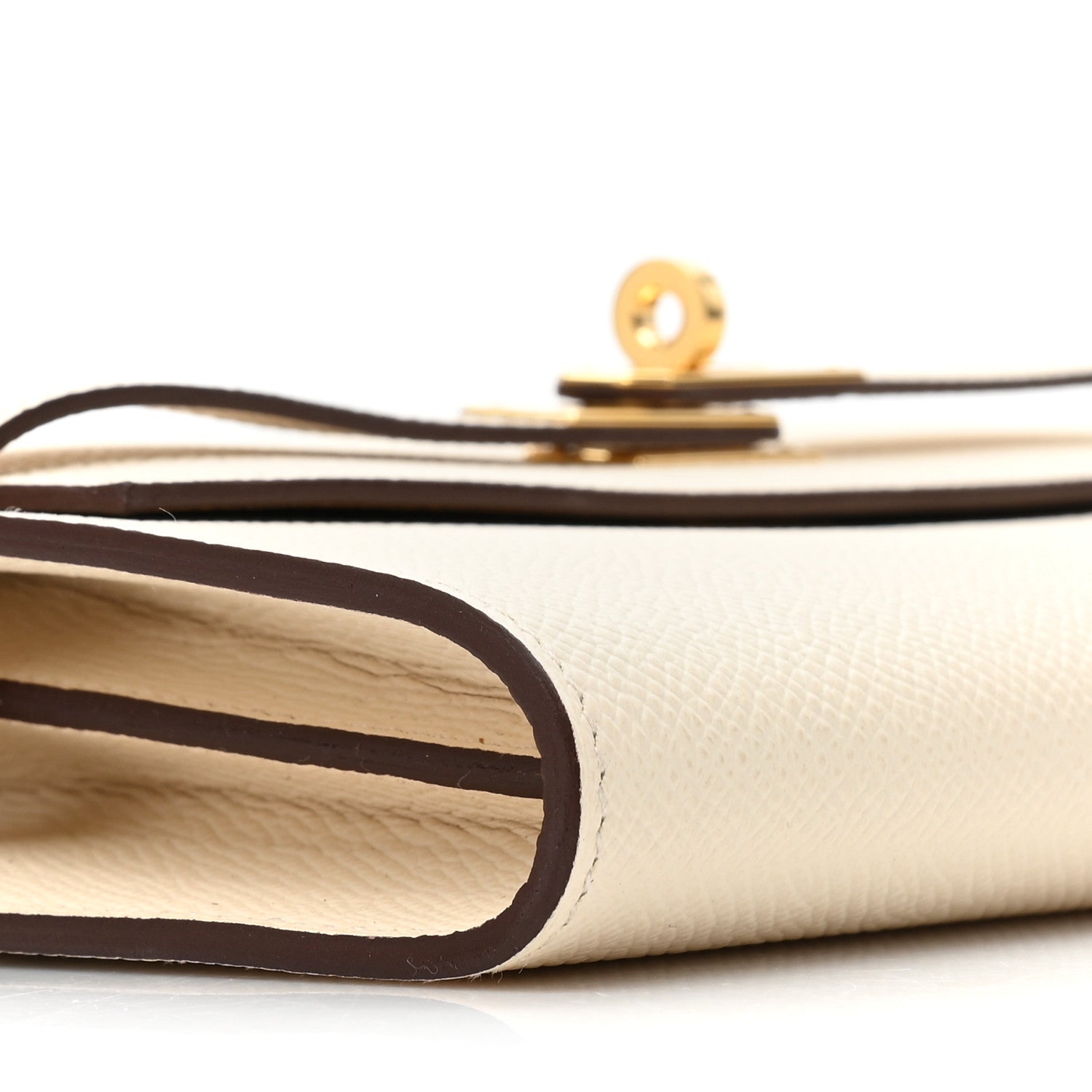 Hermes Epsom Verso Kelly Wallet To Go Nata Sesame 10 of 11