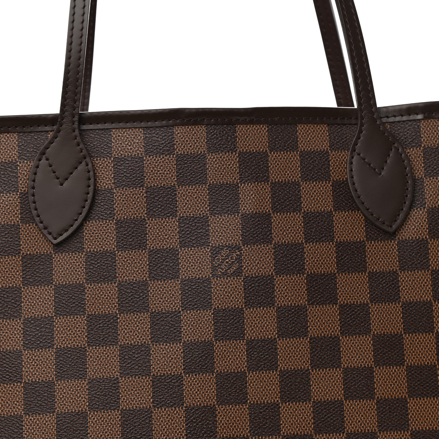 Louis Vuitton Damier Ebene Neo Neverfull MM Rose Ballerine 8 of 8