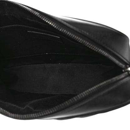Saint Laurent Calfskin Matelasse Monogram Lou Camera Bag Black 5 of 8