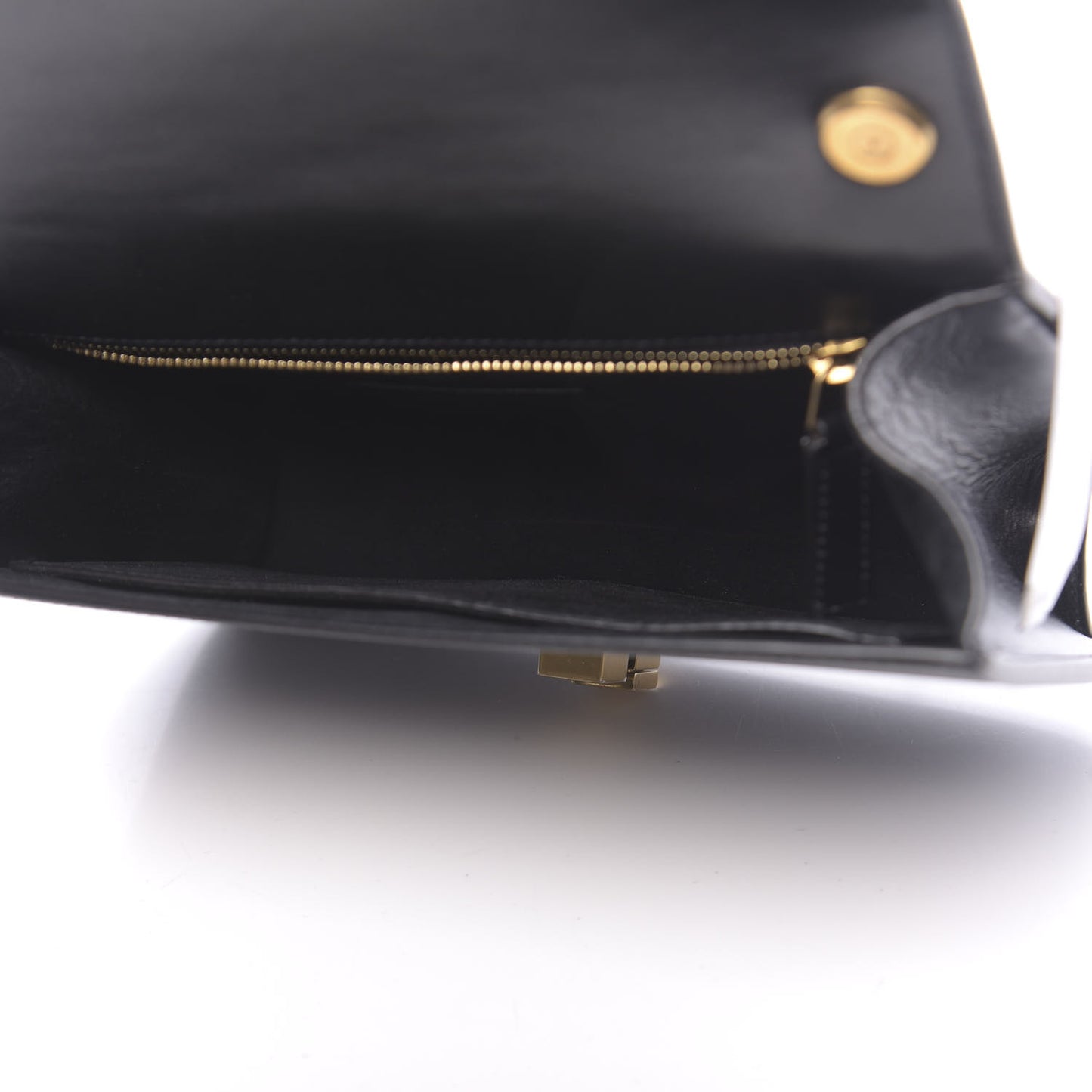 Smooth Calfskin Carre Satchel Black