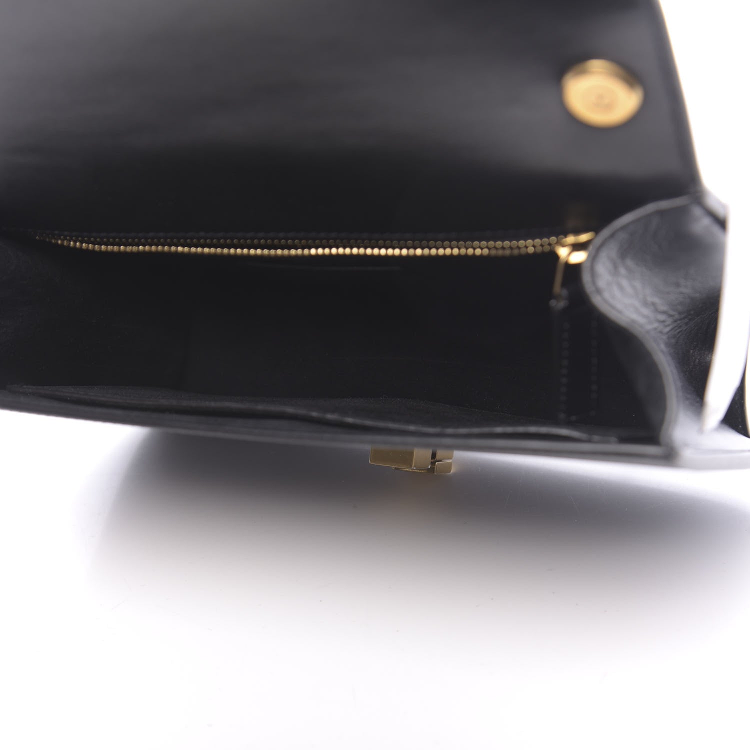 Saint Laurent Smooth Calfskin Carre Satchel Black 5 of 10