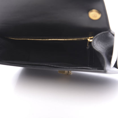 Saint Laurent Smooth Calfskin Carre Satchel Black 5 of 10