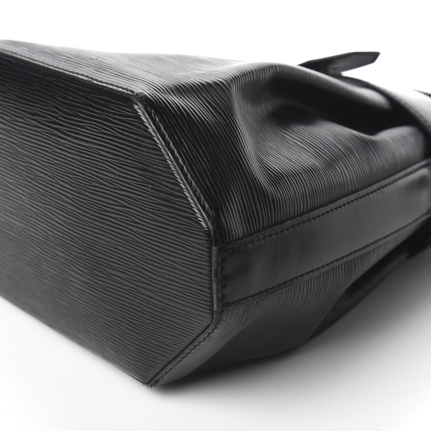 Louis Vuitton Epi Sac D'Epaule Black 7 of 10
