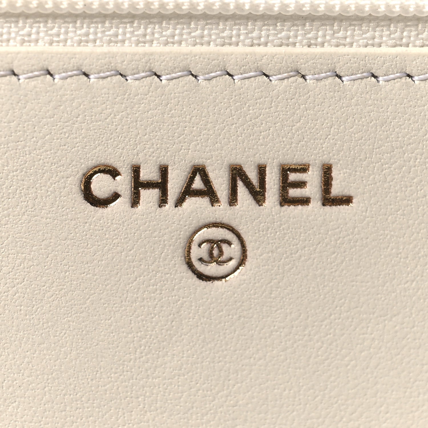 Chanel Caviar Quilted Boy Wallet On Chain WOC White 6 of 14