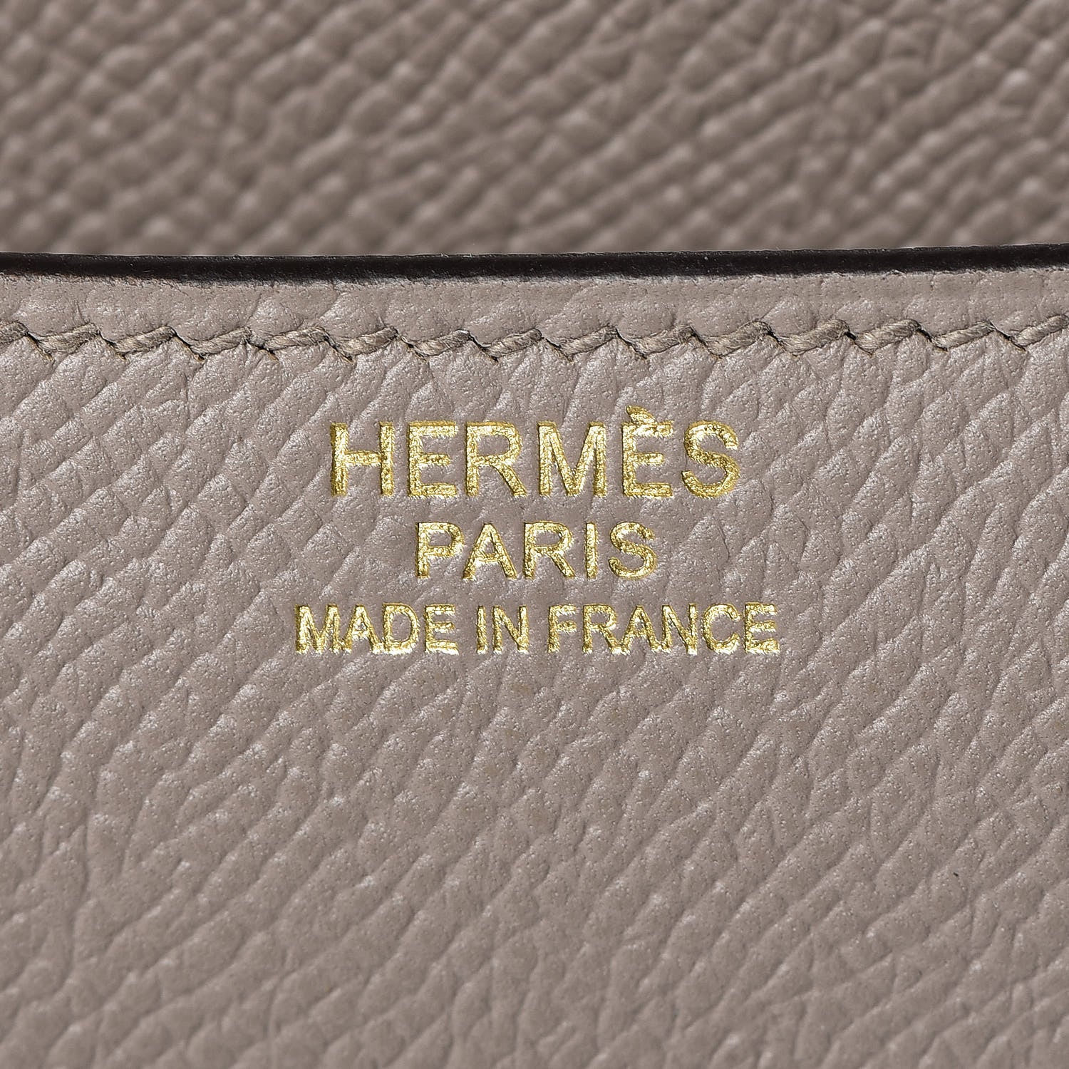 Hermes Epsom Constance 24 Gris Asphalte 8 of 24