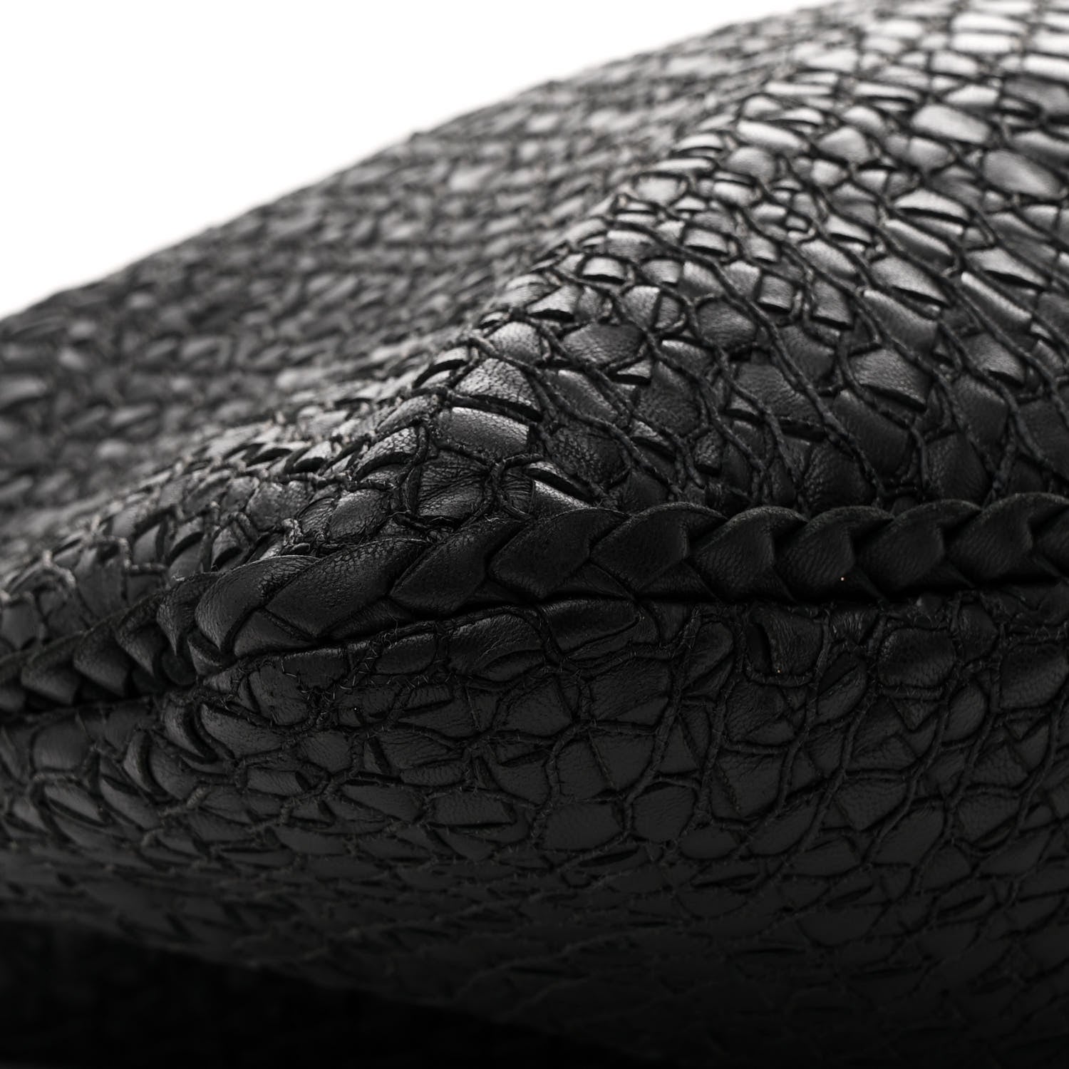 Bottega Veneta Nappa Intrecciato Weave Maxi Veneta Hobo Black 9 of 10