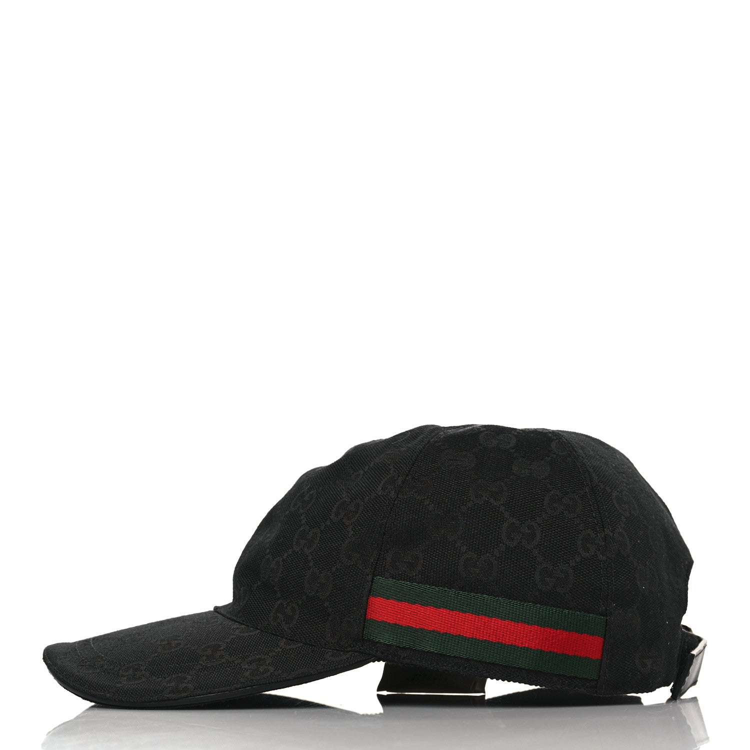 Gucci Monogram Web Baseball Hat M Black 3 of 8