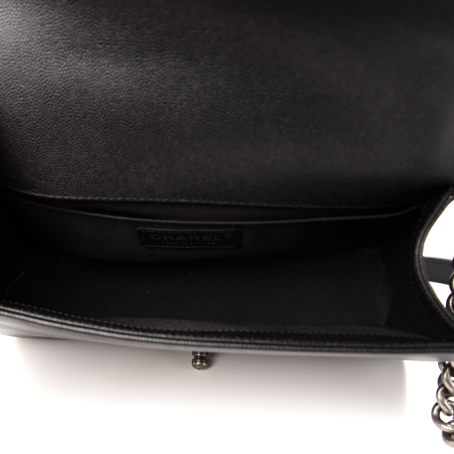Chanel Caviar Quilted Medium Boy Flap Black 5 of 11