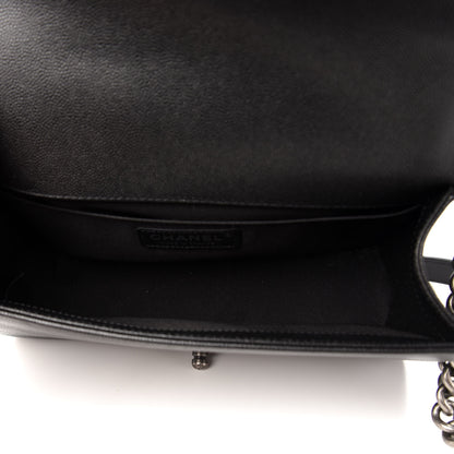 Chanel Caviar Quilted Medium Boy Flap Black 5 of 11