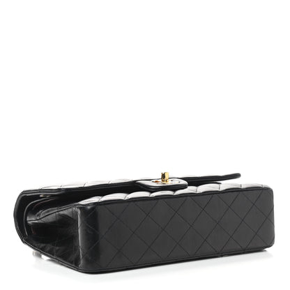 Chanel Lambskin Quilted Medium Double Flap Black 4 of 10