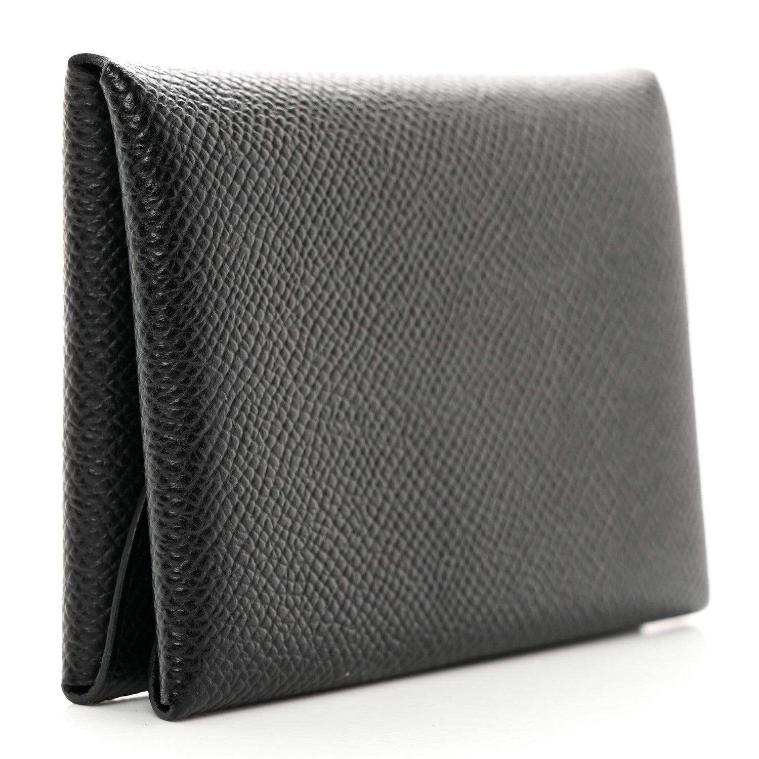 Hermes Epsom Calvi Duo Card Case Black 3 of 8