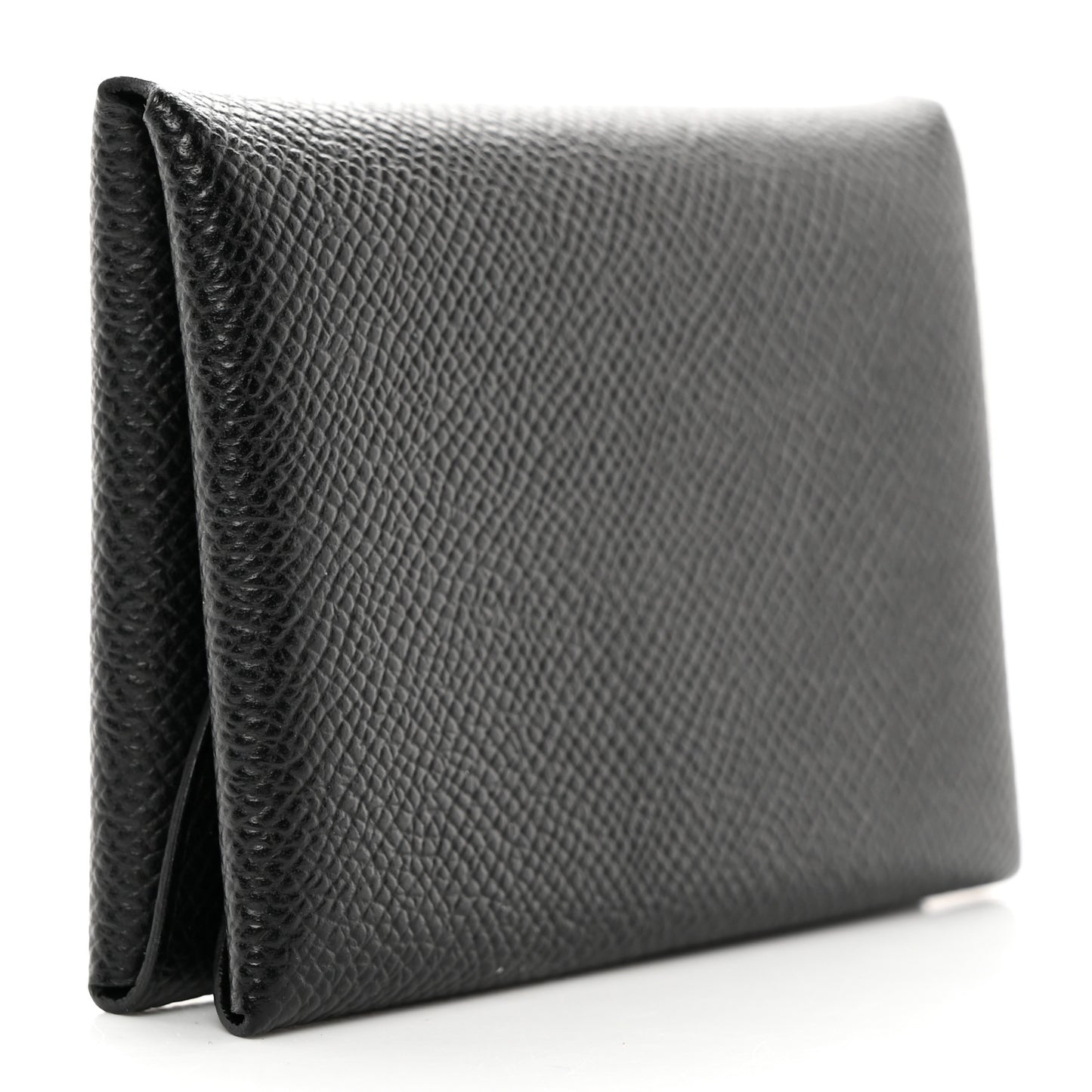 Epsom Calvi Duo Card Case Black