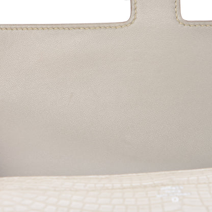 Hermes Matte Alligator Constance Wallet Beton 8 of 14