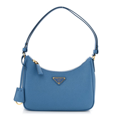 Prada Saffiano Lux Mini Re-Edition Shoulder Bag Onda 1 of 11