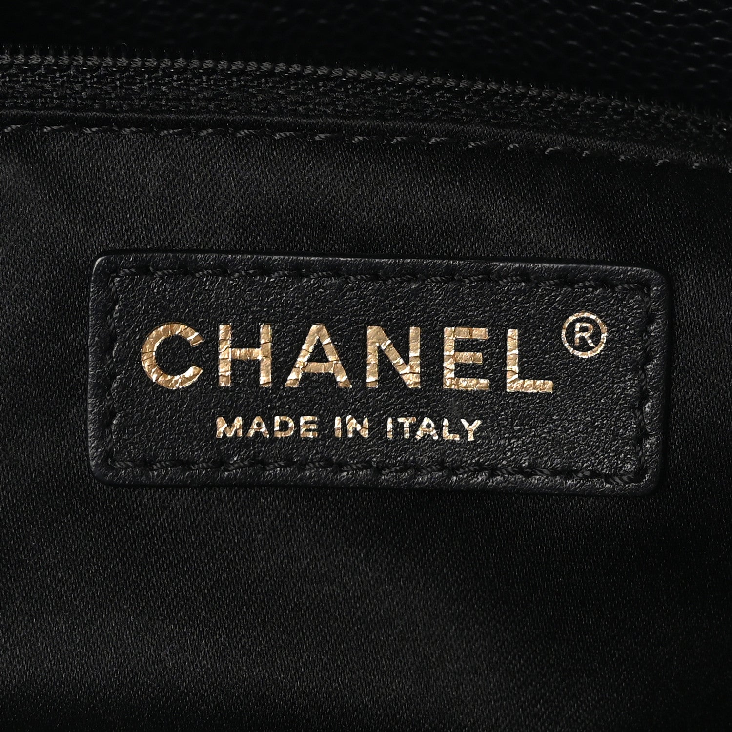 Chanel Caviar Quilted Grand Shopping Tote GST Black 7 of 11
