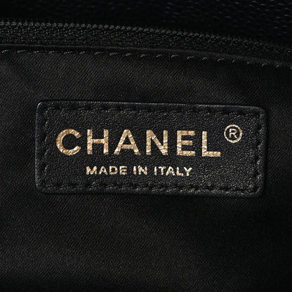 Chanel Caviar Quilted Grand Shopping Tote GST Black 7 of 11