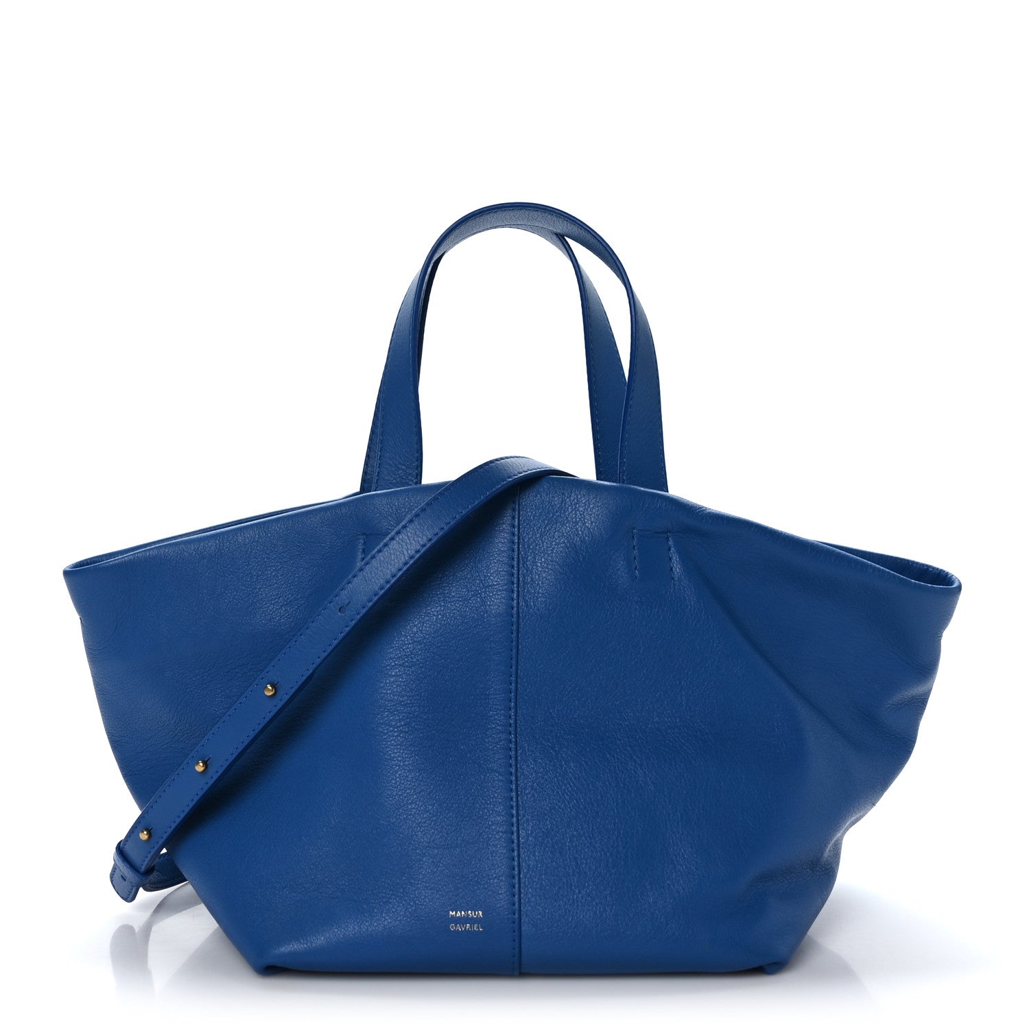 Mansur Gavriel Calfskin Mini Tulipano Bag Elettrico 1 of 9