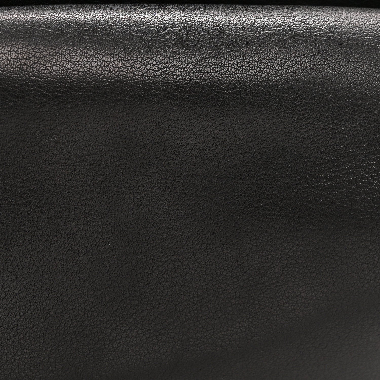 The Row Polished Saddle Calfskin Mira Clutch Black 10 of 10