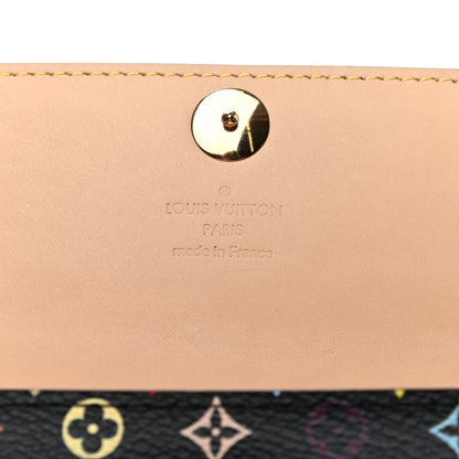 Louis Vuitton Monogram Multicolor Sarah Wallet Black Grenade 5 of 8