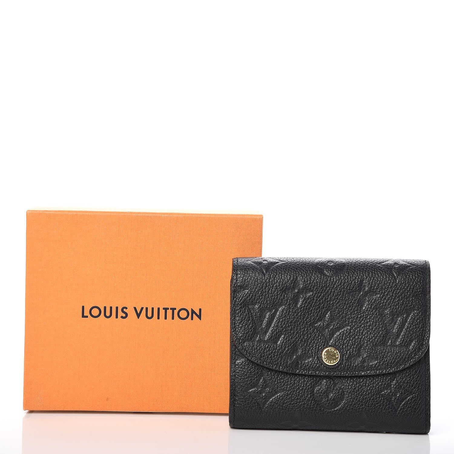 Louis Vuitton Empreinte Ariane Wallet Black 7 of 7