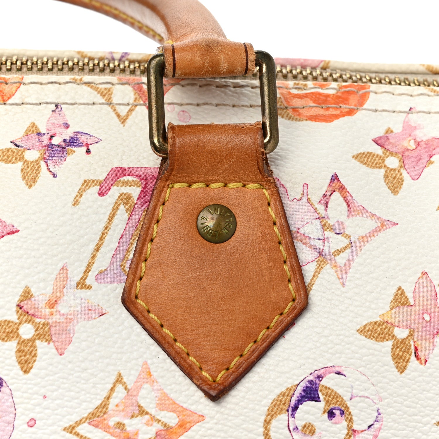 Louis Vuitton Watercolor Aquarelle Speedy 35 White 22 of 24