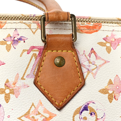 Louis Vuitton Watercolor Aquarelle Speedy 35 White 22 of 24