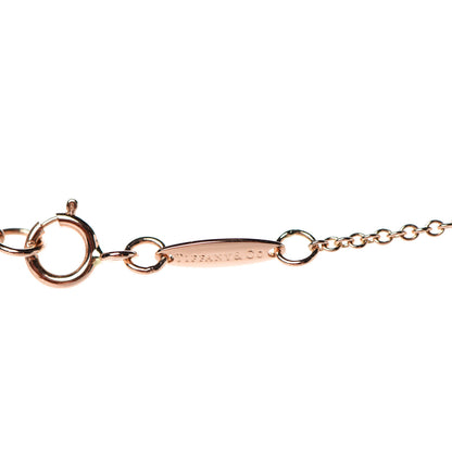 Tiffany 18K Rose Gold Diamond .03ct Elsa Peretti Diamonds by the Yard Pendant Necklace 8 of 8