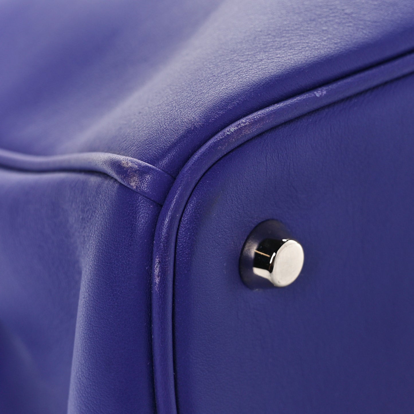 Smooth Calfskin Large Diorissimo Tote Blue Sapphire