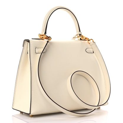 Hermes Epsom Kelly Sellier 25 Nata 3 of 10