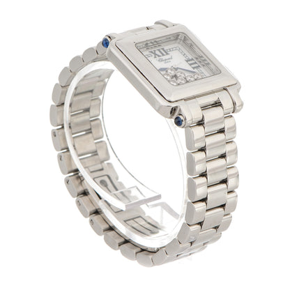 Chopard Stainless Steel 7 Diamond 27mm Happy Sport Quartz Watch 3 of 6