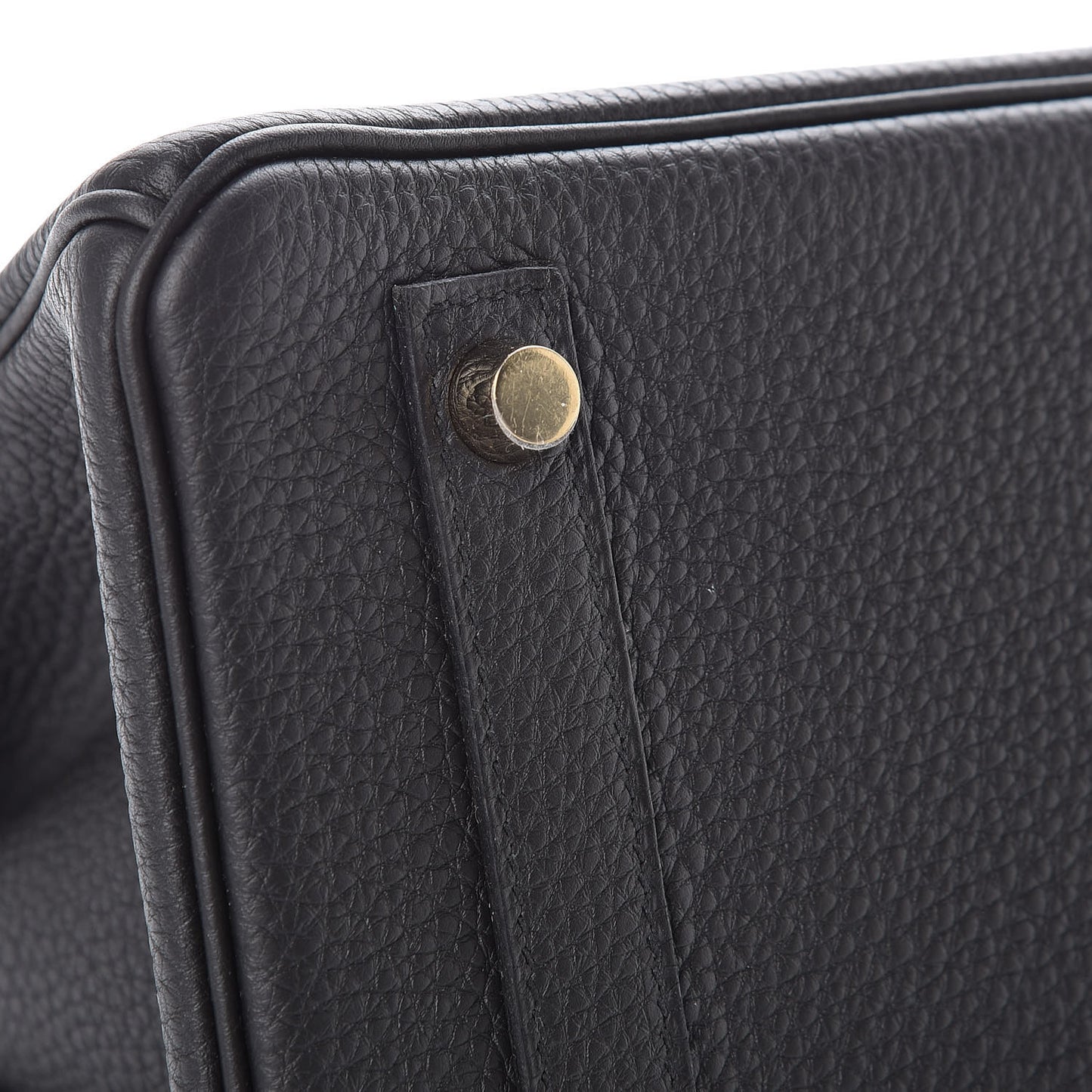 Togo Matte Alligator Birkin Touch 30 Black