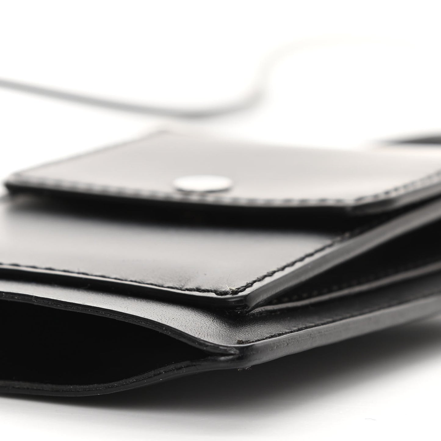 Calfskin Key Case Black